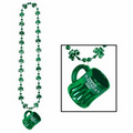 Shamrock Beads w/ Happy St. Pat's Mug